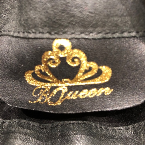 Gorgeous Italian B Queen Red Sole Black Suede Leather! - Picture 13 of 13